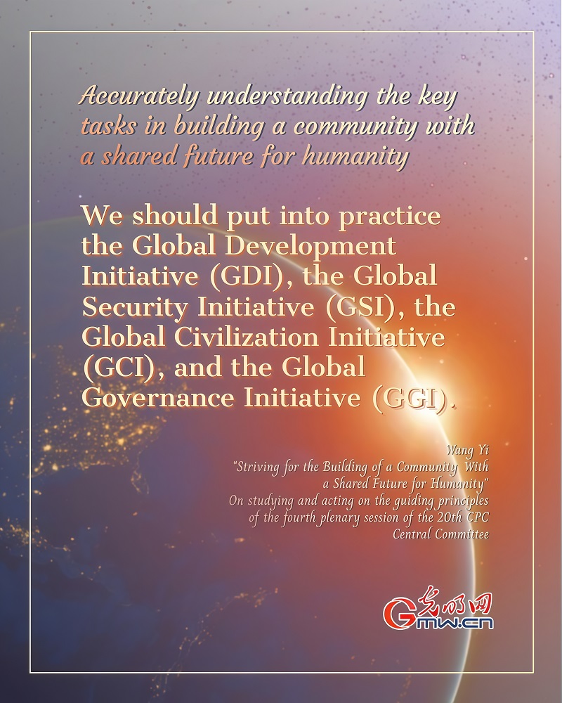 Posters: Accurately understanding the key tasks in building a community with a shared future for humanity Posters: Accurately understanding the key tasks in building a community with a shared future for humanity