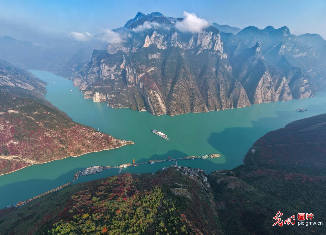 Autumn foliage reaches peak season in Wushan