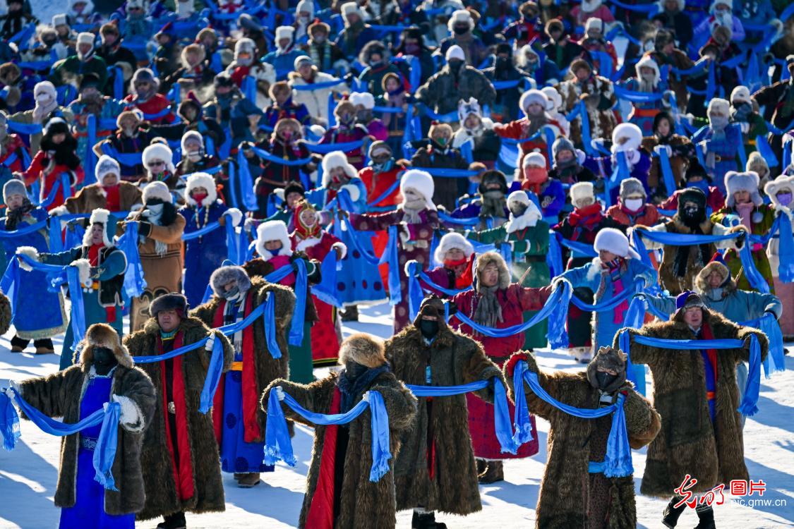 Ice and Snow Nadam Fair kicks off in Hulunbuir