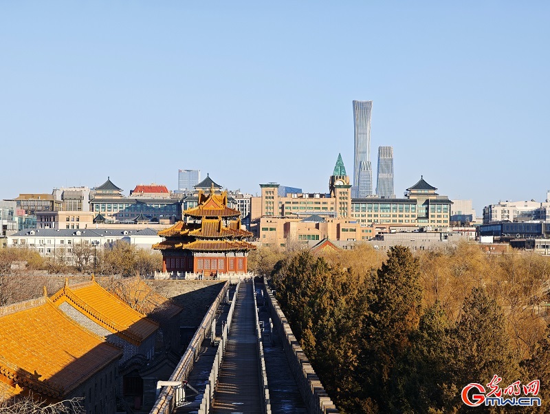 In pics: Sunset glow bathes Palace Museum