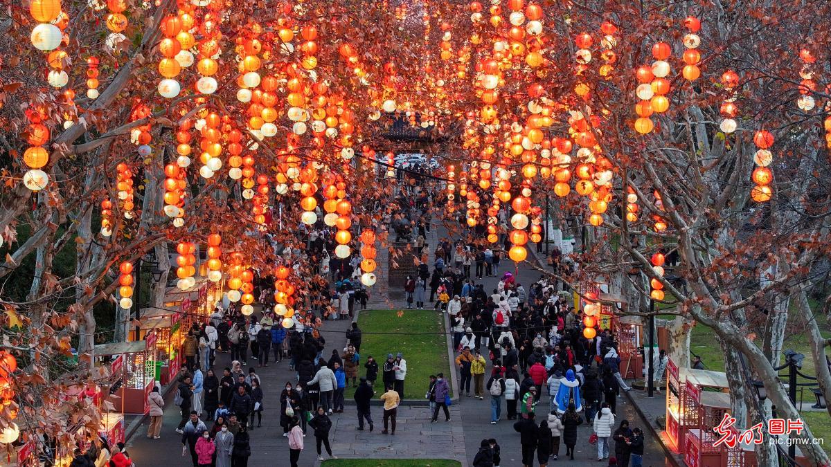Festive traditions spark strong start for China's cultural tourism in new year