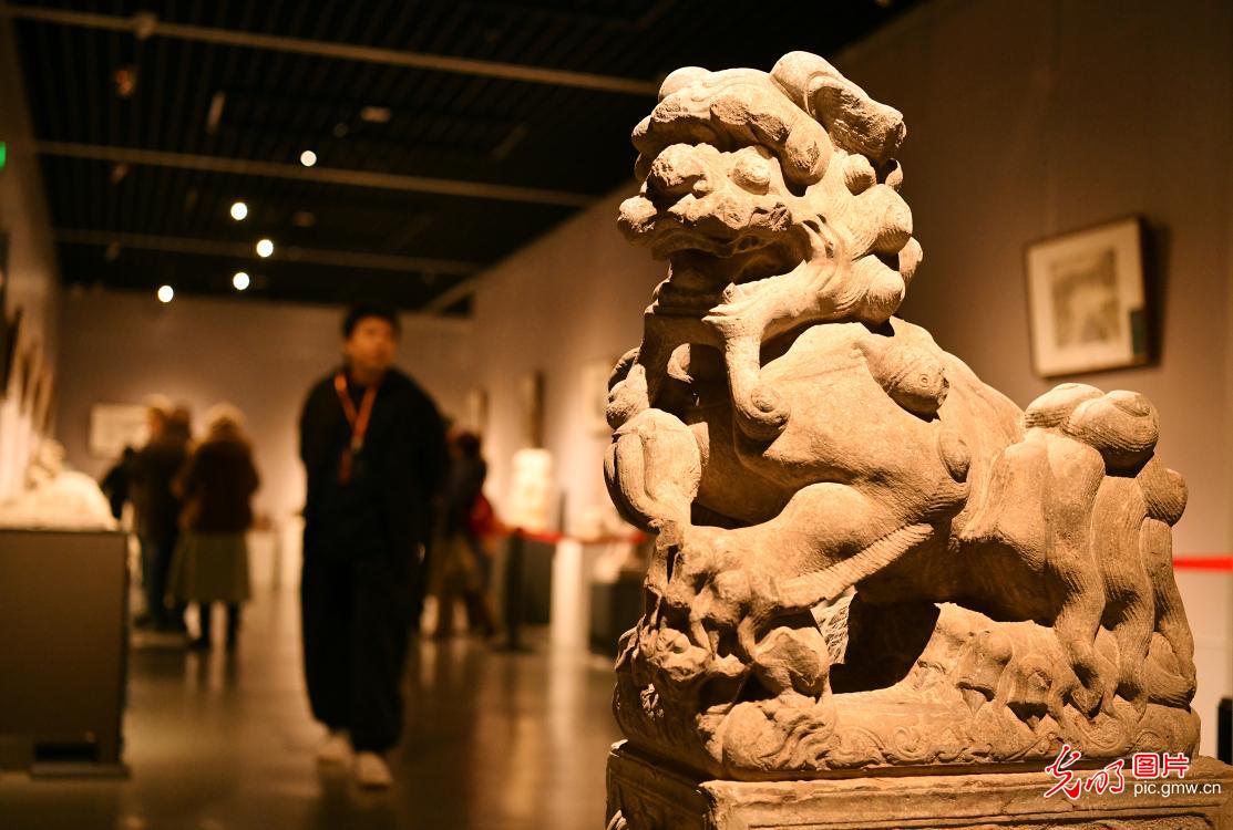Stone lions bridge millennium-long dialogue in N China's Hebei Stone lions bridge millennium-long dialogue in N China's Hebei