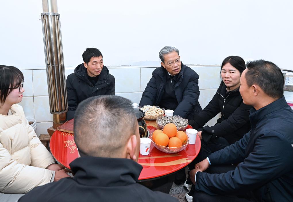 China's top legislator calls for advancing people's congress work in line with Party, state priorities