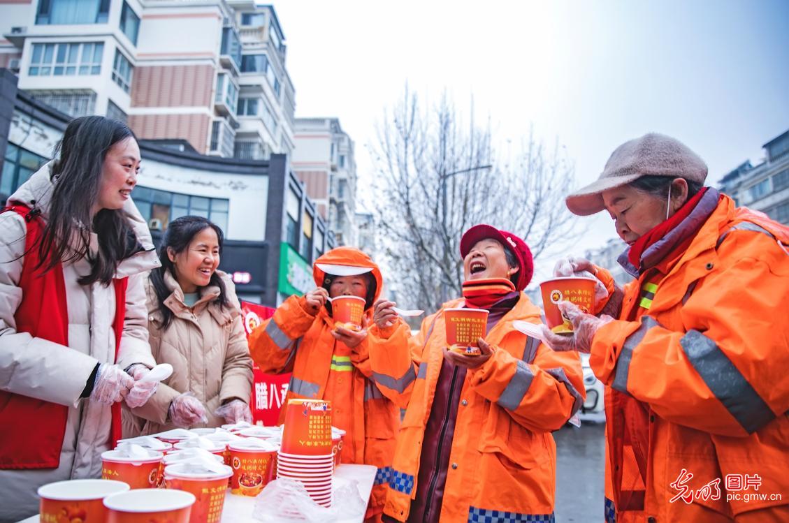 Warm Laba Festival activities spread across China Warm Laba Festival activities spread across China