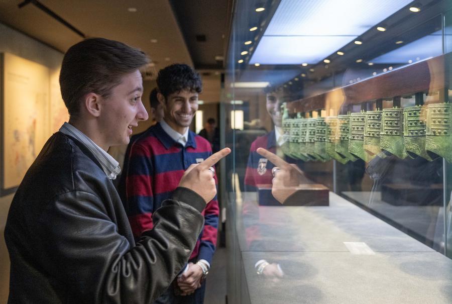 Foreign students embrace festive vibe in SW China's Chongqing