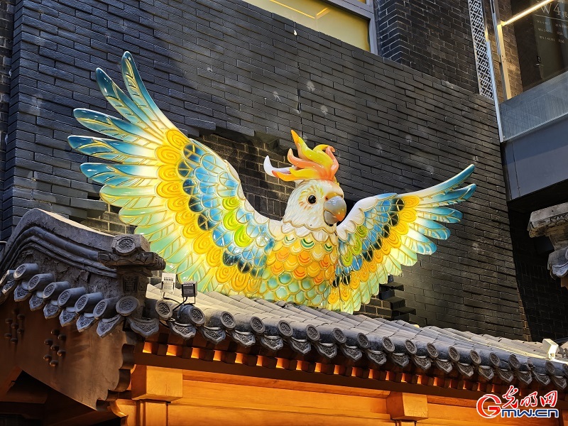 Lantern fair held in Beijing's Qianmen area