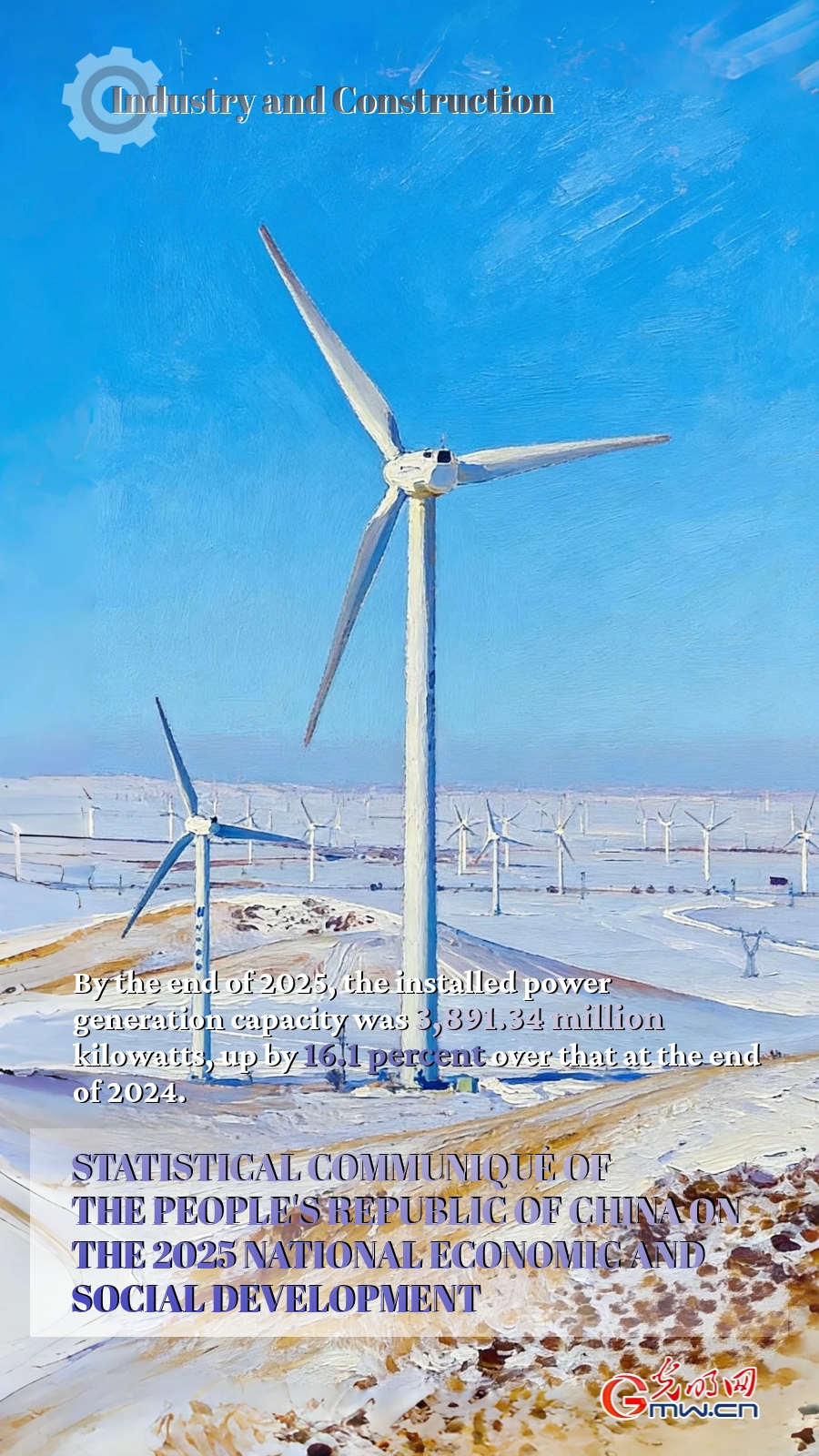 AI Infographic: Development of China's industry and construction in 2025