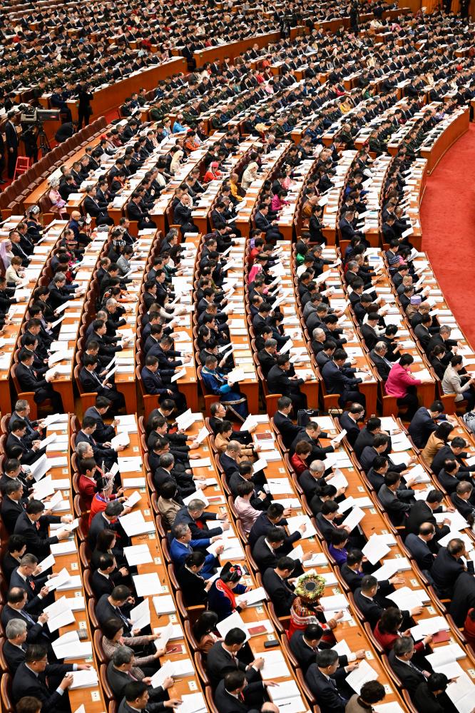 China's top legislature opens annual session
