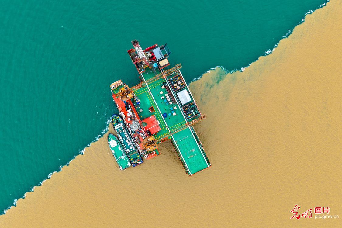 Green development at the Yellow River's estuary