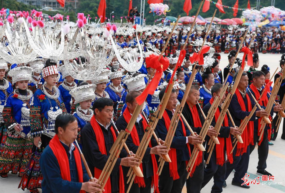 Ancient Miao traditions showcased at SW China’s Guizhou Ancient Miao traditions showcased at SW China’s Guizhou