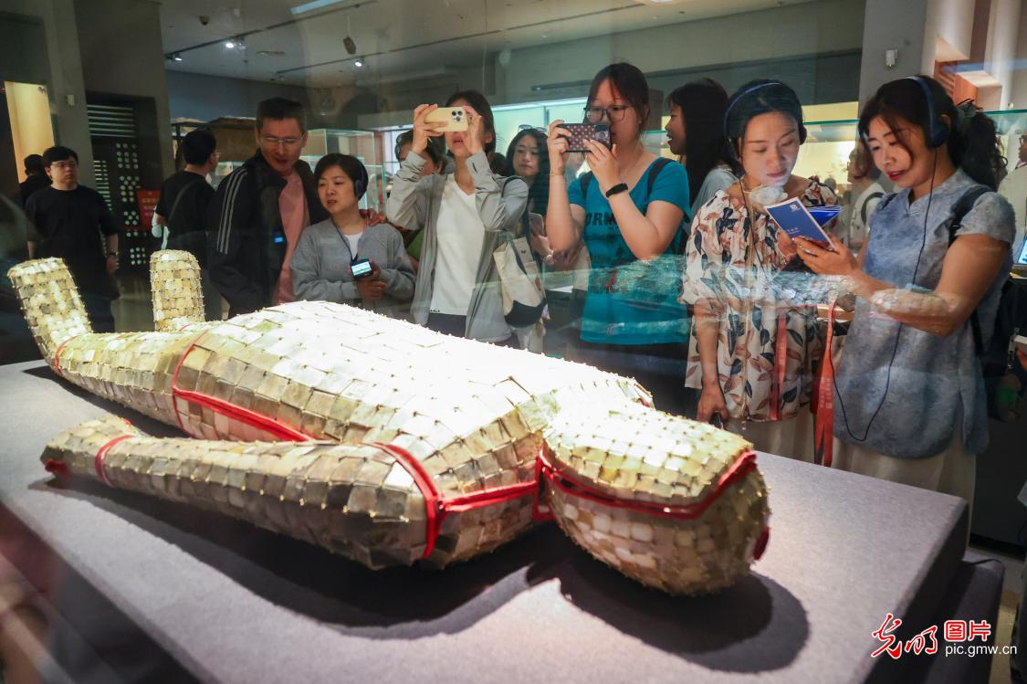 Visitors flock to Nanjing Museum on Int'l Museum Day