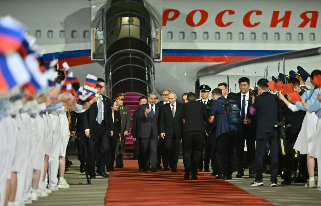 Putin arrives in Beijing for state visit to China