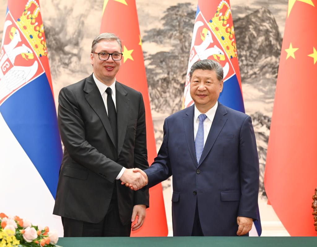 Chinese, Serbian presidents hail ironclad friendship, seek wide-ranging cooperation