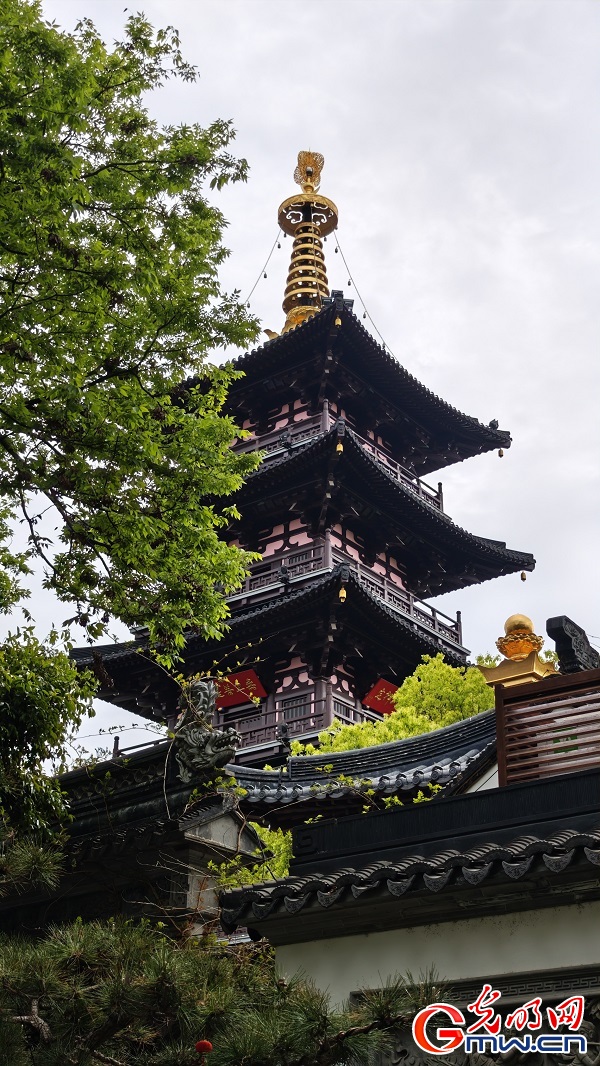 Historic Hanshan Temple showcases tranquil scenery in E China's Jiangsu