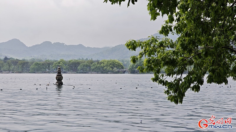 Scenic views of West Lake in E China's Zhejiang