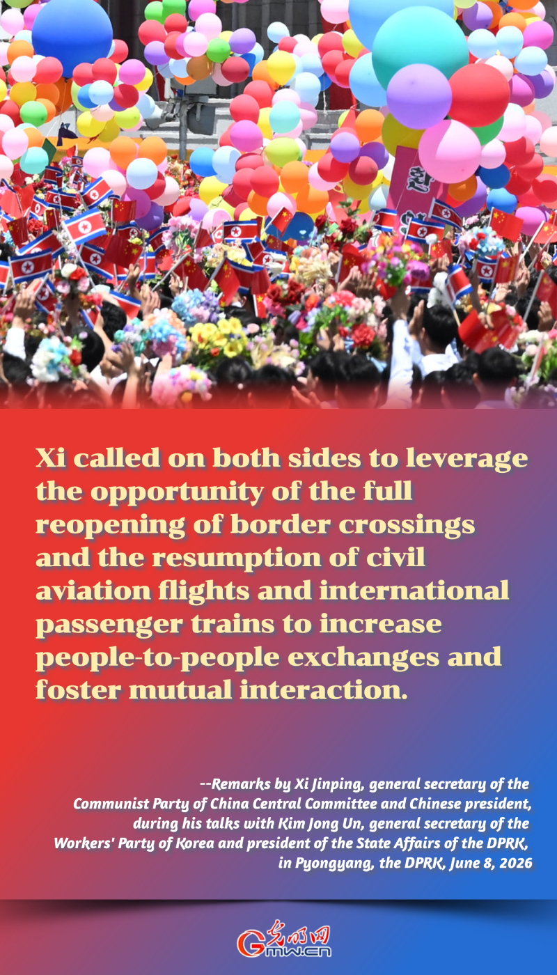 Posters: Xi, Kim hold talks in Pyongyang, pledge to advance China-DPRK ties