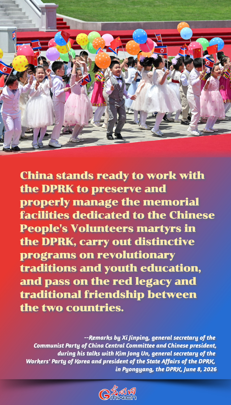 Posters: Xi, Kim hold talks in Pyongyang, pledge to advance China-DPRK ties