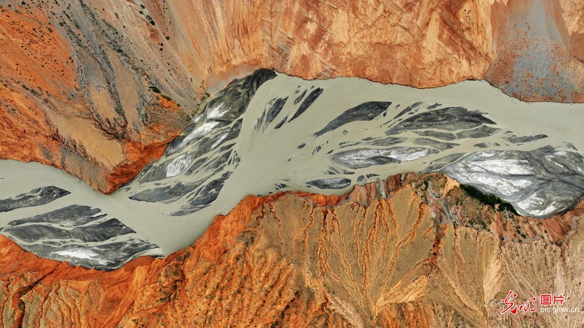 Colorful Anjihai Grand Canyon showcases nature's masterpiece