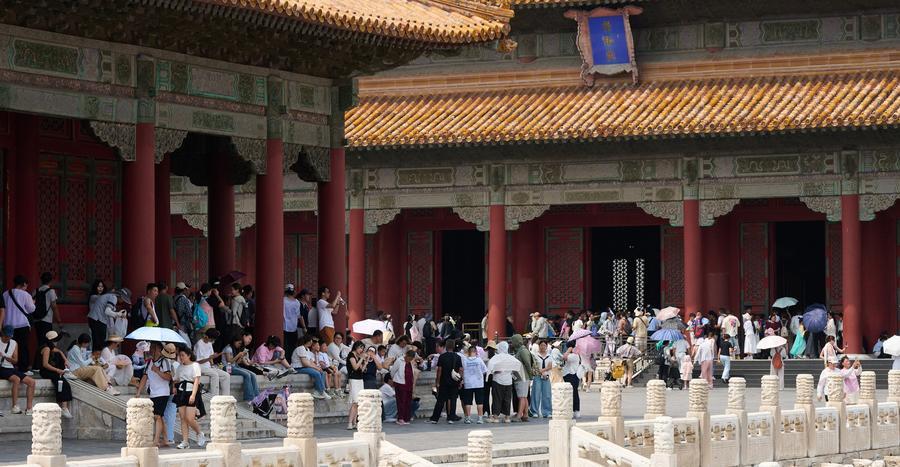 Beijing Central Axis heritage sites open to public on 2nd anniversary of UNESCO World Heritage listing