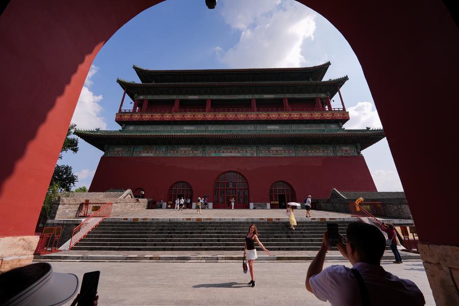 Beijing Central Axis heritage sites open to public on 2nd anniversary of UNESCO World Heritage listing