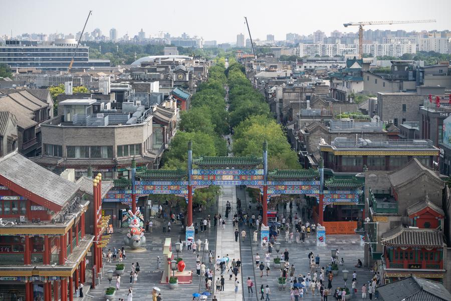 Beijing Central Axis heritage sites open to public on 2nd anniversary of UNESCO World Heritage listing