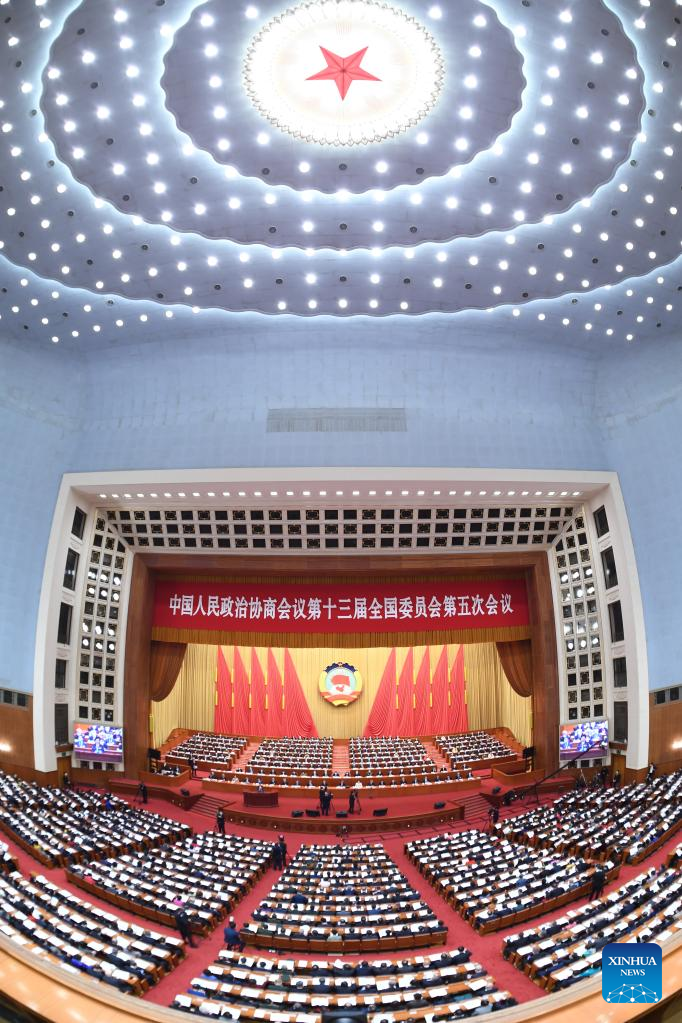 China's top political advisory body holds 2nd plenary meeting of annual session