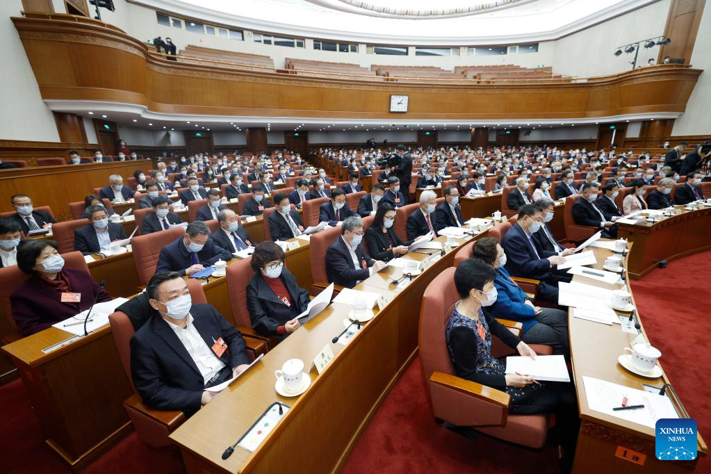 China's top political advisory body holds 2nd plenary meeting of annual session