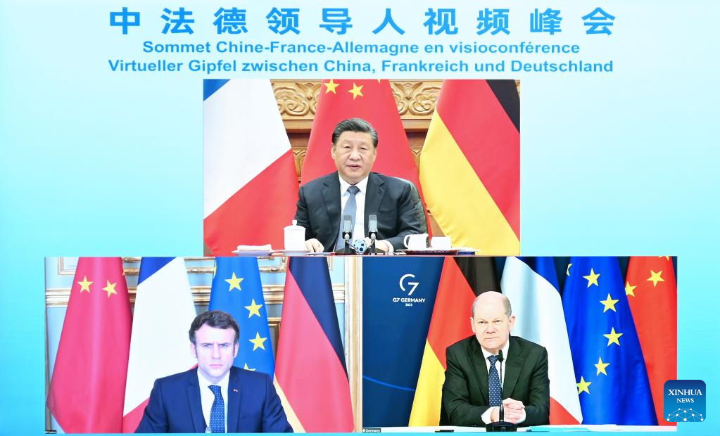 Xi urges joint support for peace talks between Russia, Ukraine