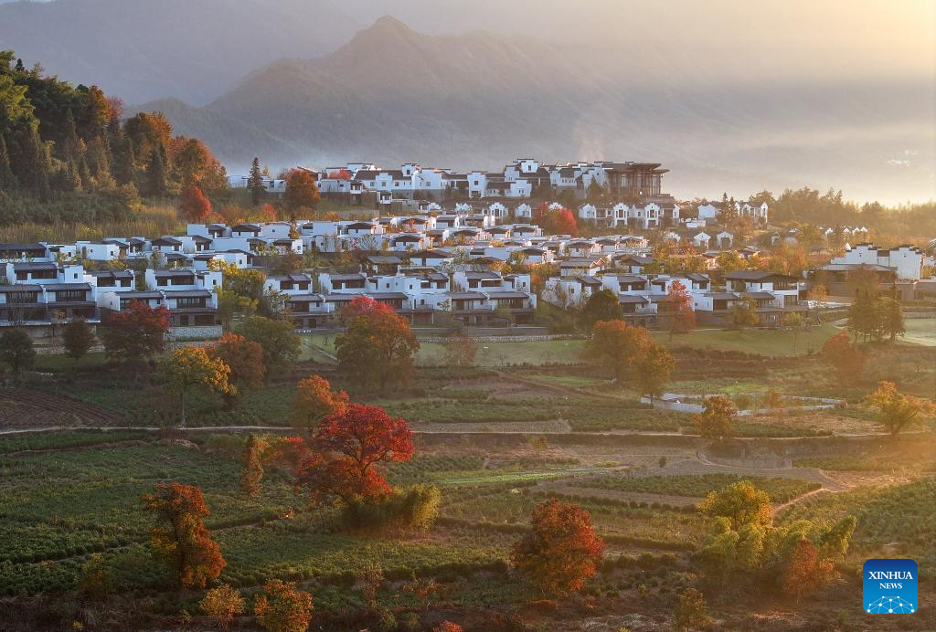 Autumn scenery across China