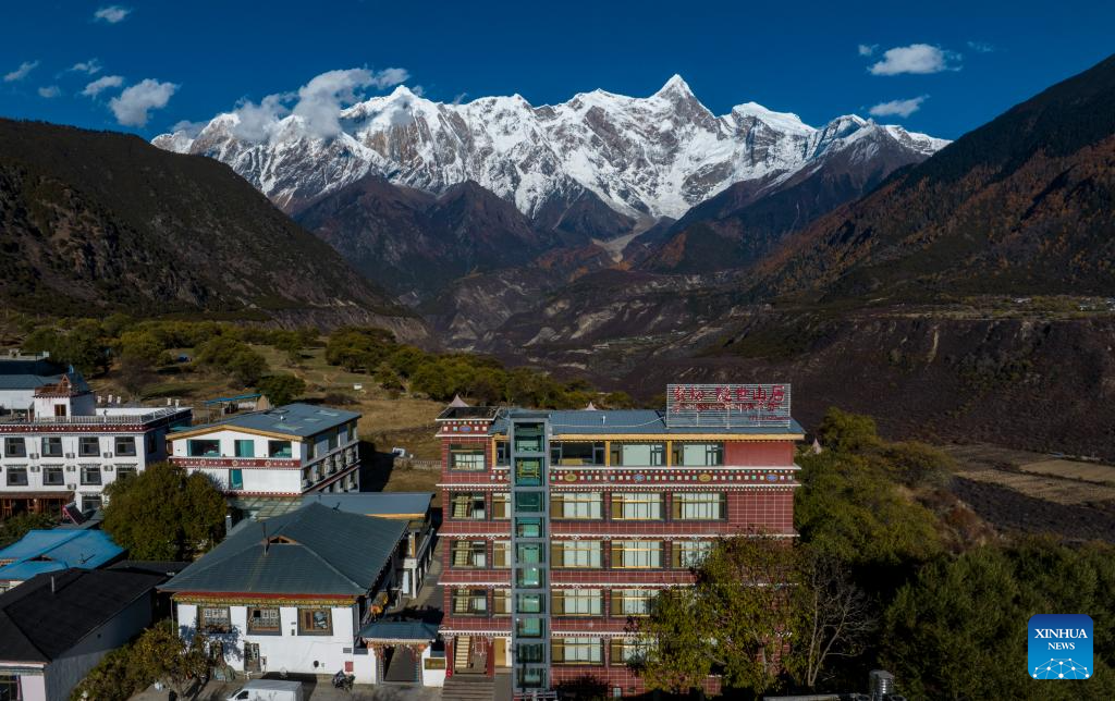 Family celebrates Gongbo New Year in Suosong Village, Xizang