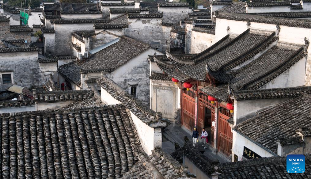 Village views in E China's Anhui