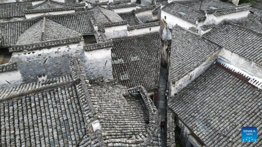 Village views in E China's Anhui