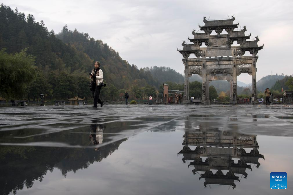 Village views in E China's Anhui