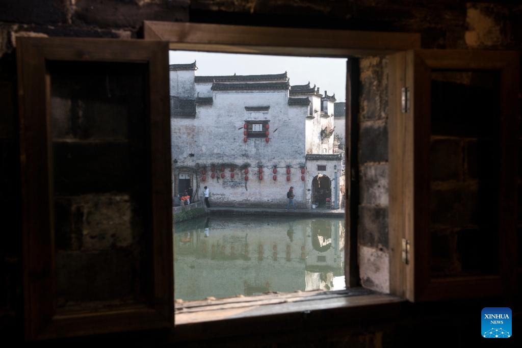 Village views in E China's Anhui