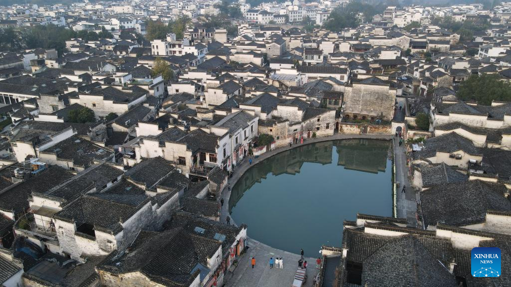 Village views in E China's Anhui