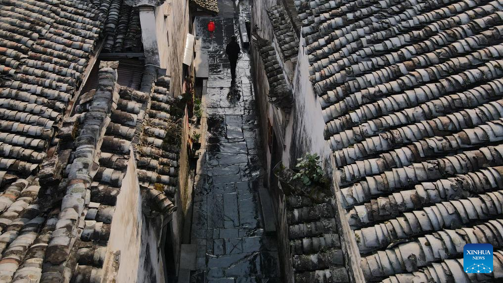 Village views in E China's Anhui