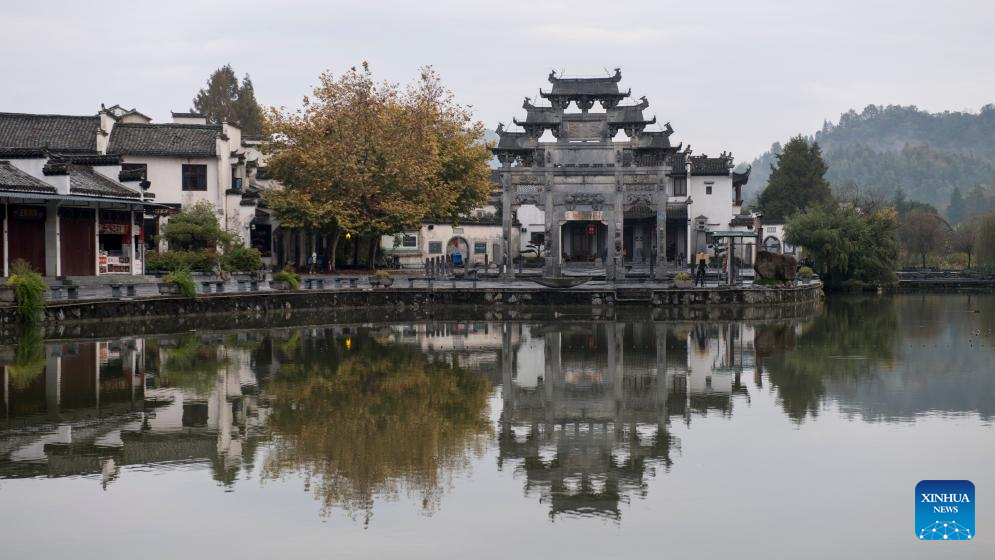 Village views in E China's Anhui