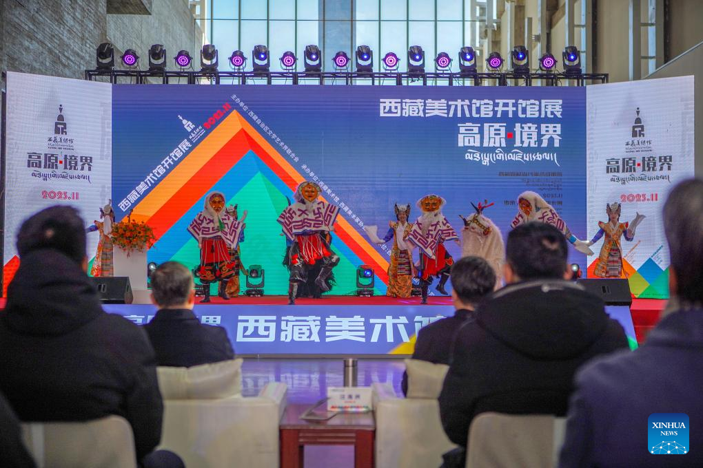 New art museum opens in China's Xizang