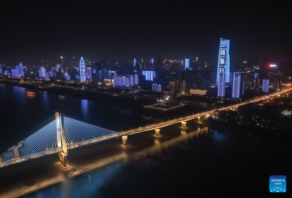 World Children's Day celebrated with light shows across China