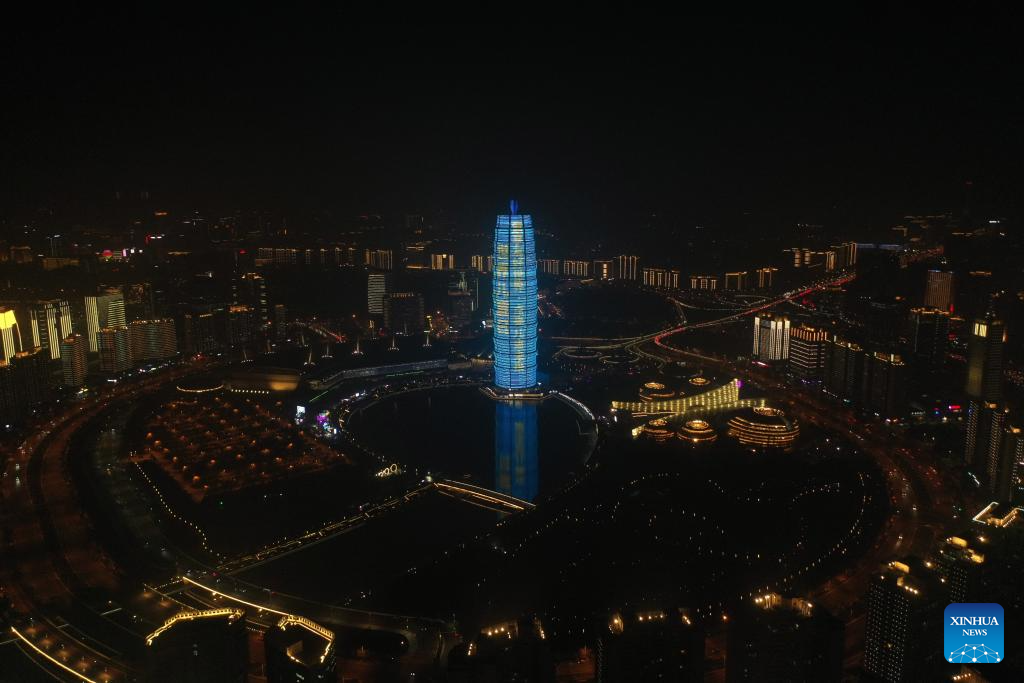 World Children's Day celebrated with light shows across China