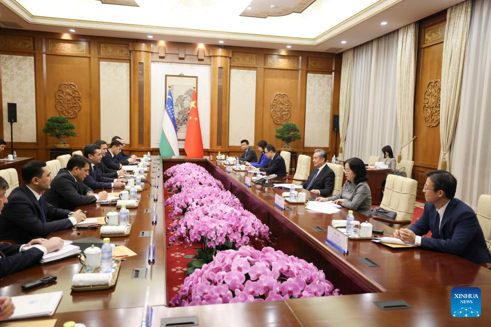 First China-Uzbekistan foreign ministers' strategic dialogue held in Beijing