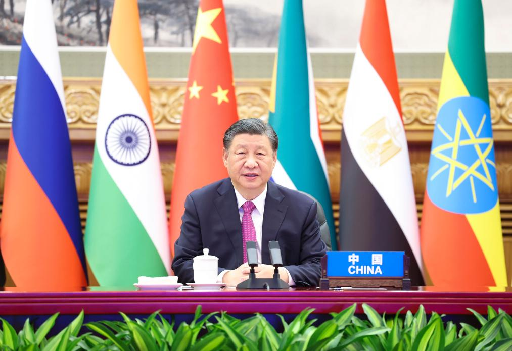 Xi urges ceasefire in Gaza, stresses two-state solution
