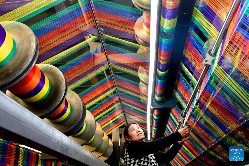 County in E China develops rope net industry
