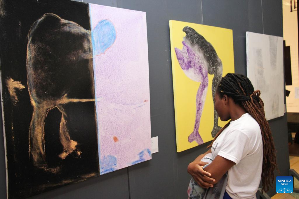 Exhibition of works of young Chinese, Beninese artists celebrates booming cultural exchanges