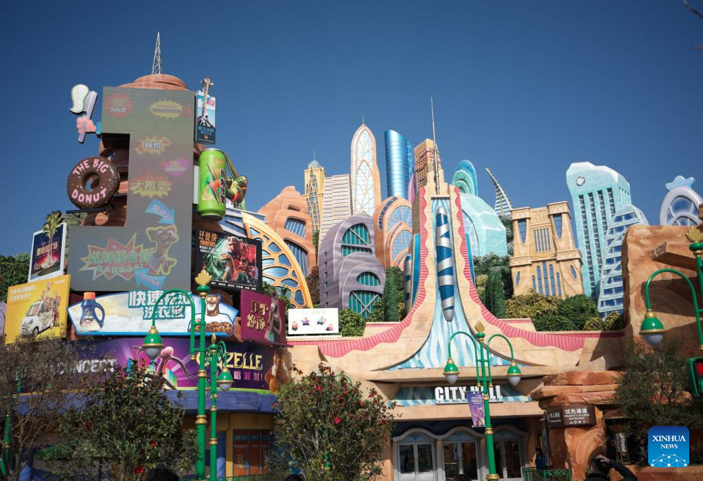 World's first Zootopia land begins trial operation at Shanghai Disney Resort