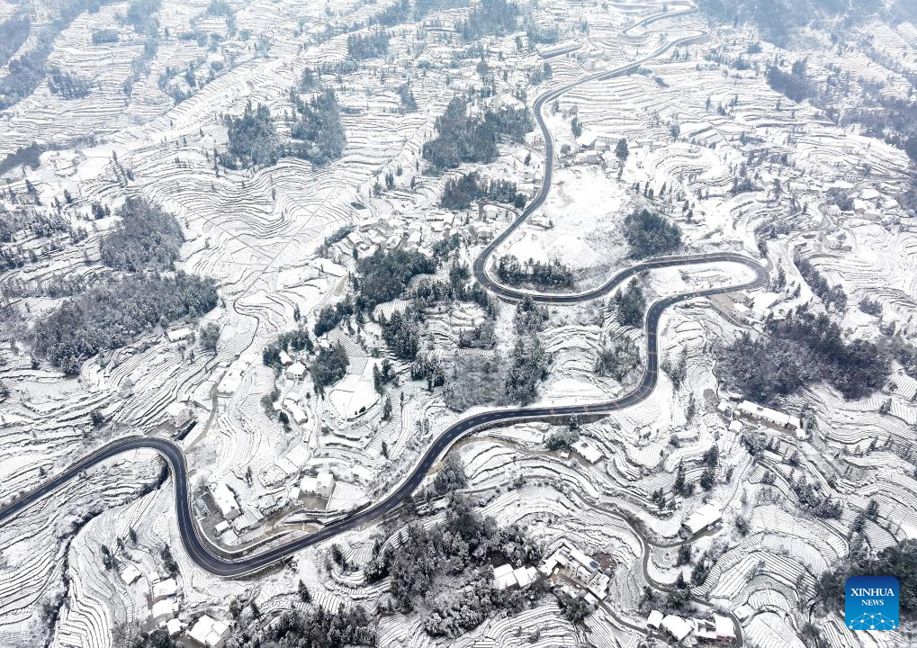 Snow scenery across China