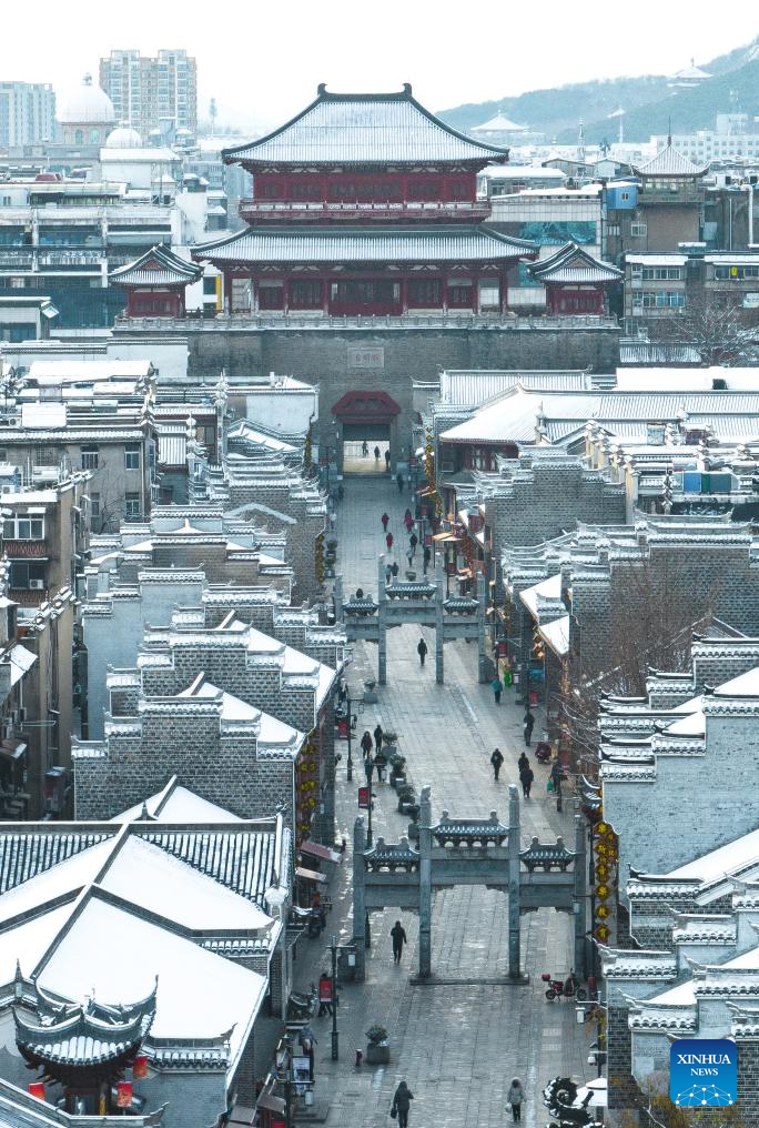 Snow scenery across China