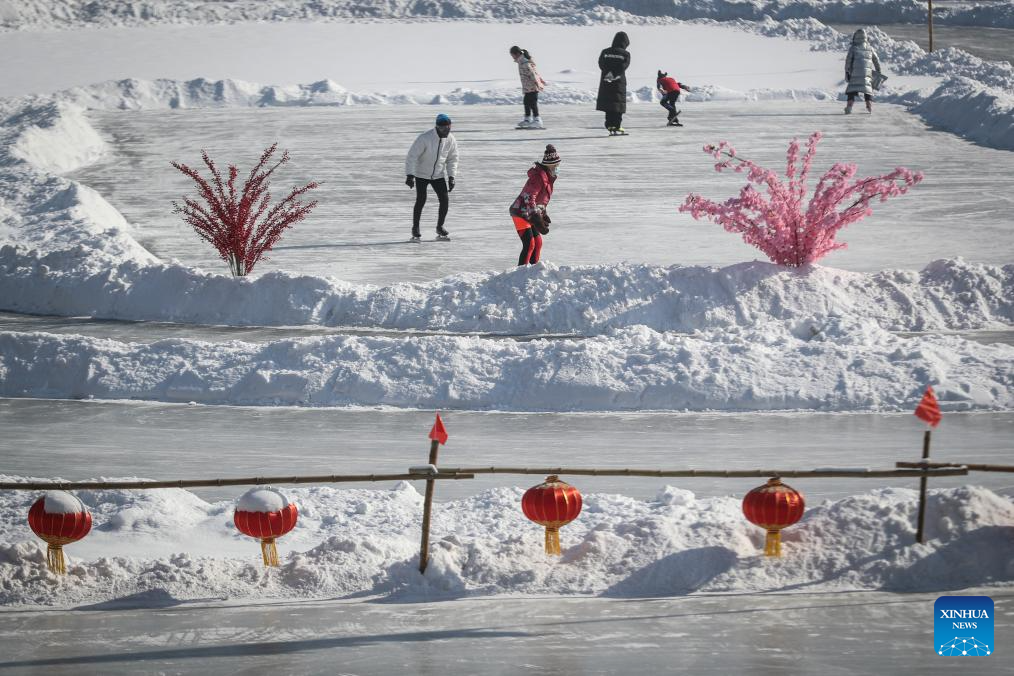 Snow scenery in Shenyang, NE China