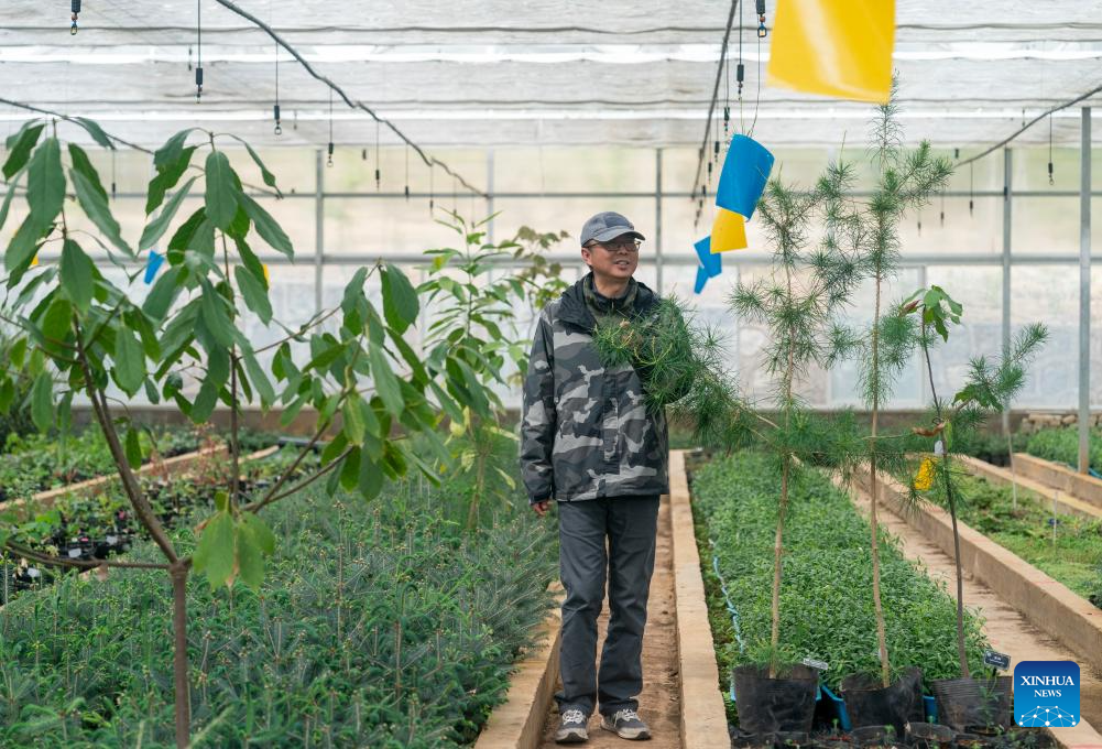 Complete research system with multitude functions created at botanic garden in Yunnan