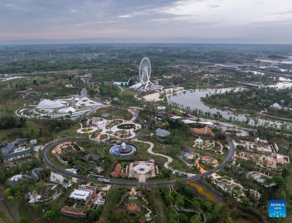 Preview of International Horticultural Exhibition 2024 in SW China's Chengdu